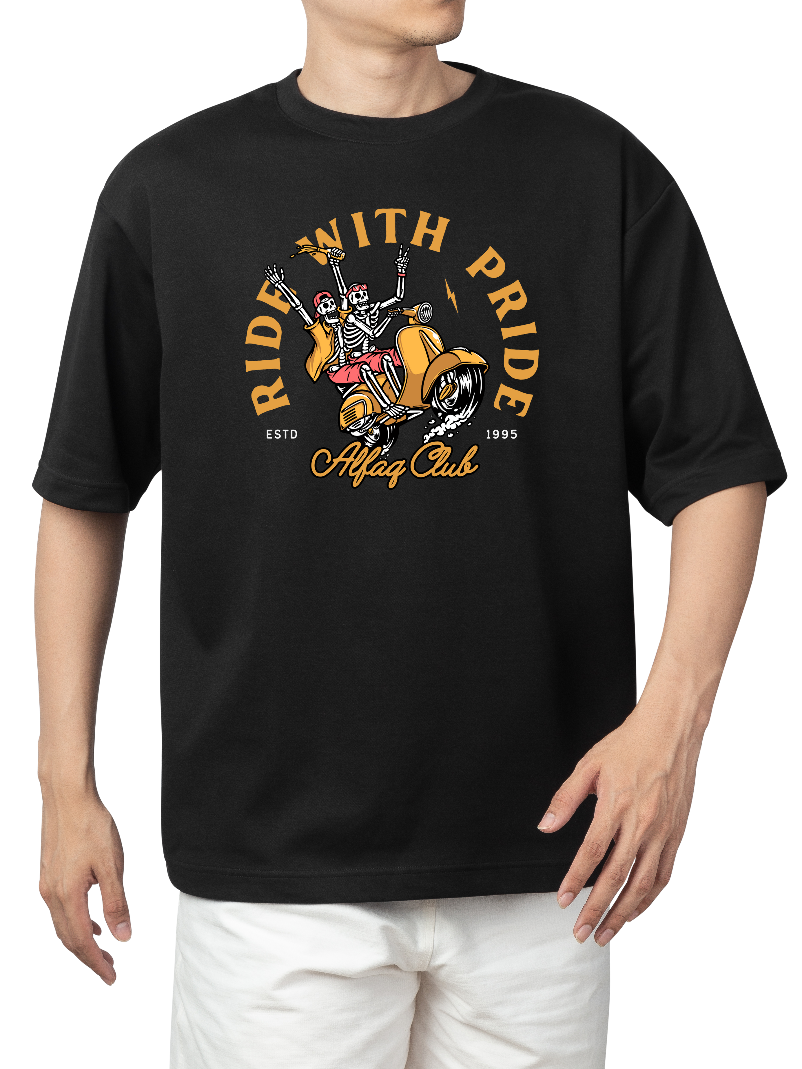 Alfaq Ride With Pride Oversized T-shirt